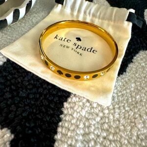 Kate Spade New York Black Spot, The Spade Bangle